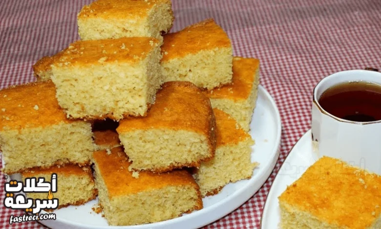 طريقة عمل البسيسة الصعيدي الأصلية في 10 دقايق بمكونات من البيت وطعم خرافي