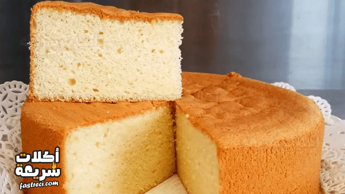 طريقة عمل الكيكة الاسفنجية بالخلاط